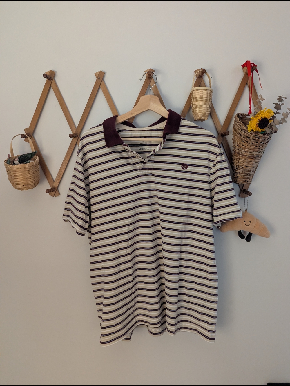 Vintage Striped Polo